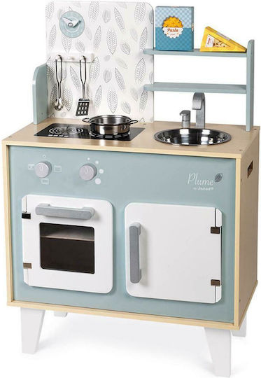 Janod Wooden Feather Kitchen Set Made of Wood for 3+ Years 78 cm
