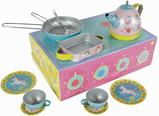 Floss & Rock Fairy Kitchen Play Set in a Suitcase for 3+ Years 12 Pieces