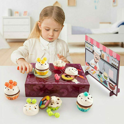 Top Bright Cooking Toy / Kitchen Utensils Fruit Cake Box made of Wood for 3+ Years Old 36pcs