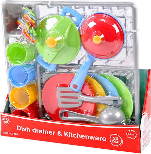 Playgo Kitchen Utility Set για 3+ Ετών 8 εκ. 23τμχ