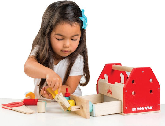 Le Toy Van Βαλιτσάκι Εργαλείων και Εργαλειοθήκη από Ξύλο για 3+ Ετών 11τμχ