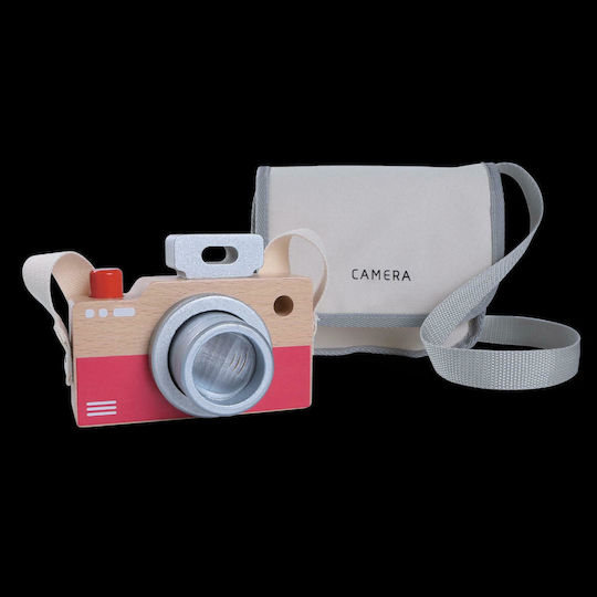 Gerardo’s Toys Wooden Photography Camera Set With Fabric Case for 3 Plus Years