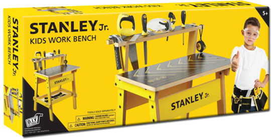 Stanley Jr Toys Mega Power N' Play Workbench από Ξύλο για 3+ Ετών 82 εκ.