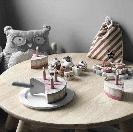 Kids Concept Ξύλινη Τούρτα Γενεθλίων από Ξύλο για 3+ Ετών