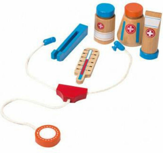 Joueco Doctor Case από Ξύλο για 3+ Ετών 8τμχ