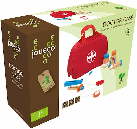 Joueco Doctor Case από Ξύλο για 3+ Ετών 8τμχ