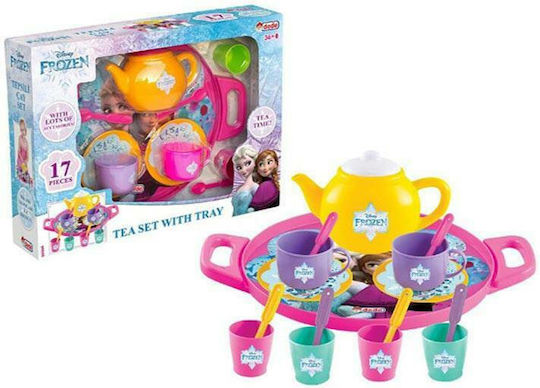 Dede Disney Gefroren II Teeservice Spielzeug für 3+ Jahre 17 Stück