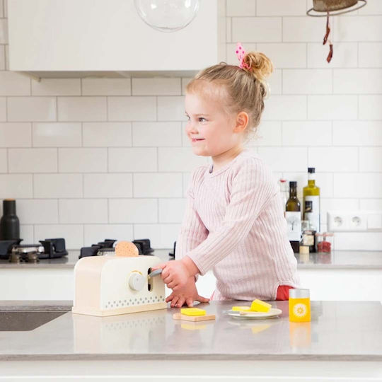 New Classic Toys Hölzernes Toaster für Kinder ab 3 Jahren