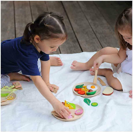 Plan Toys Πρωινό από Ξύλο για 2+ Ετών