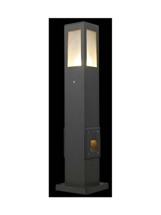 Sun Light Outdoor Floor Lamp Small Post IP44 for E27 Socket Black