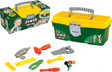 Dede Power Tool Set in Box για 3+ Ετών 12τμχ