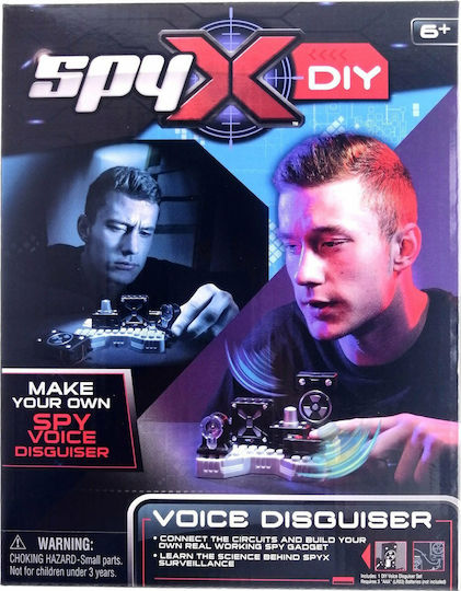Just Toys Spy Χ Diy Voice Disguiser για 6+ Ετών