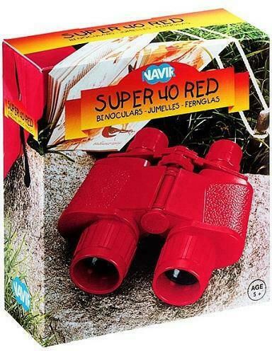 Navir Κυάλια Κόκκινα Super 40 με Θήκη για 5+ Ετών