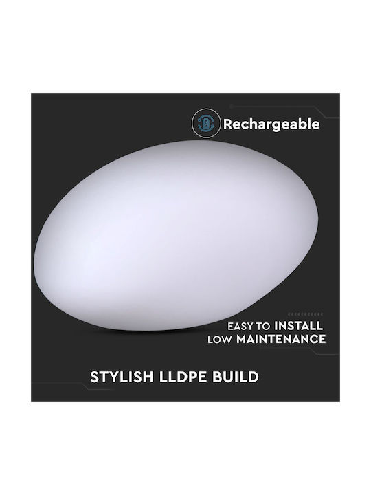 V-TAC VT-7802 Φωτιστικό Γλόμπος LED Εξωτερικού Χώρου 1W RGB IP67