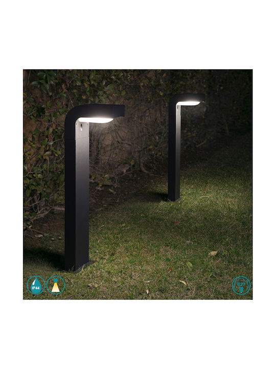 Faro Barcelona Klamp Outdoor Floor Lamp Small Post 15W IP44 for E27 Socket Black