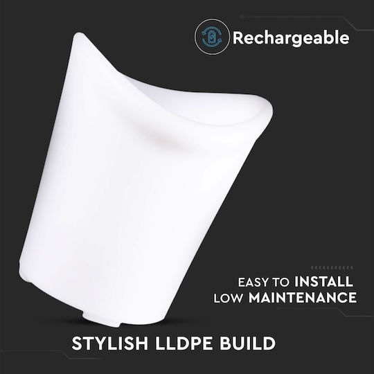 V-TAC Διακοσμητικό Φωτιστικό LED RGB Φαναράκι 29εκ.