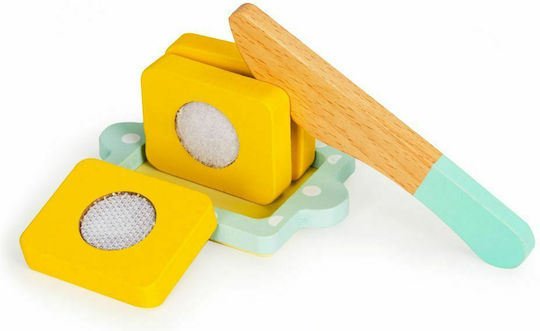 Ecotoys Τοστιέρα από Ξύλο 11τμχ