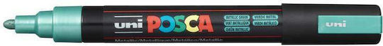Posca PC-5M Μαρκαδόρος Σχεδίου Metallic Green 2.5mm