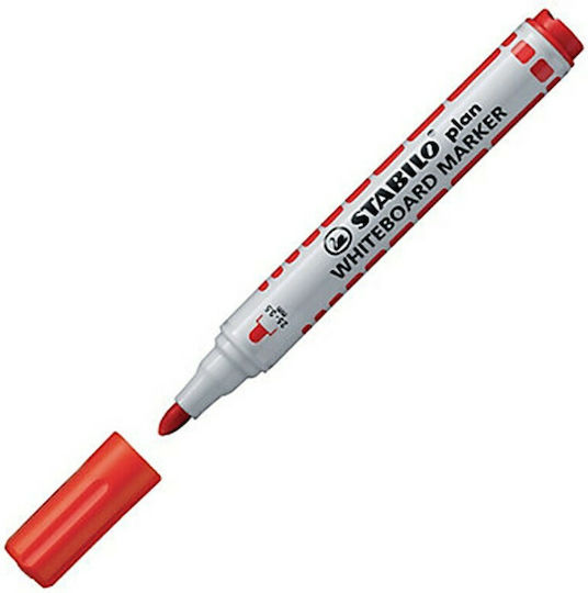 Stabilo Plan Whiteboard Marker 3.5mm Red