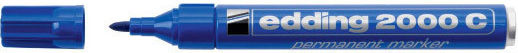 Edding 2000C Permanent Marker 3mm Blue