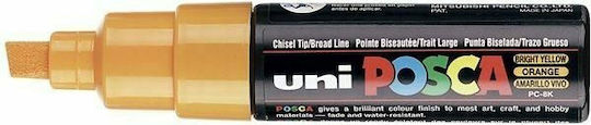 Posca PC-8K Permanent Marker 8mm Bright Yellow