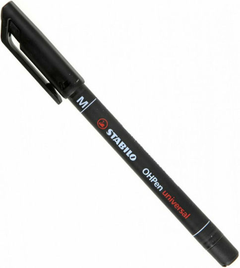 Stabilo ΟΗPen Universal M Marker pentru Folii 1mm NEGRU