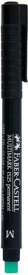 Faber-Castell Multimark 1525 CD/DVD Marker 1mm Black