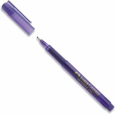 Faber-Castell Broadpen 1554 Μαρκαδόρος Σχεδίου 0.8mm Μωβ