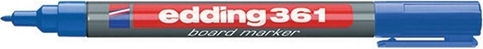 Edding 361 Whiteboard Marker 1mm Blue