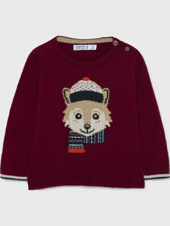 Kids' Sweater Long Sleeve Bordeaux