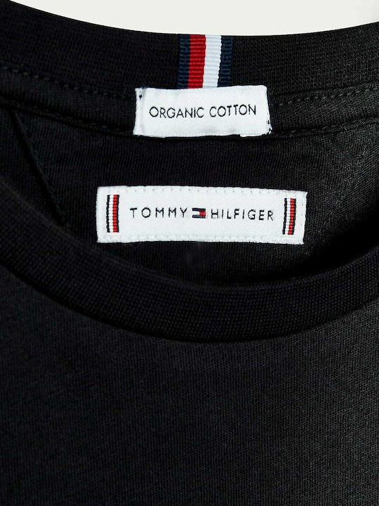 Kids' Shirt Long Sleeve Black ESSENTIAL