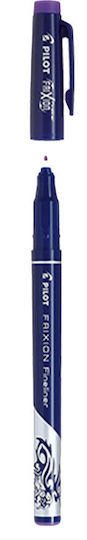 Pilot Frixion Fineliner Μαρκαδόρος Σχεδίου Μωβ 0.45mm