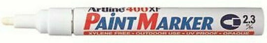 Artline Paint 400XF Marker Permanent 2.3mm Alb