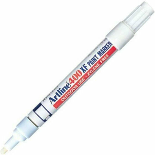 Artline Paint 400XF Marker Permanent 2.3mm Alb