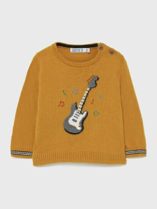 Kids' Sweater Long Sleeve Orange