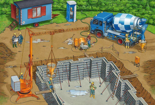 Kids Puzzle Construction site for 3+ Years 24pcs Schmidt Spiele