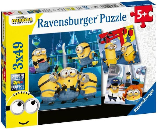 Παιδικό Puzzle Minions για 5+ Ετών 147pcs Ravensburger