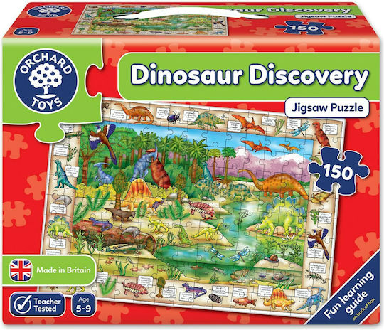 Παιδικό Puzzle Dinosaur Discovery για 5+ Ετών 150pcs Orchard