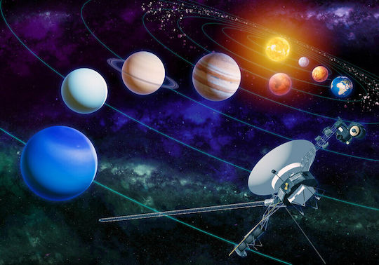 Kids Puzzle The Solar System & The Planet Earth for 6+ years old+ Years 117pcs Ellinoekdotiki