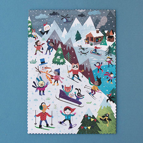 Παιδικό Puzzle Lets Go to the Mountain για 3+ Ετών 36pcs Londji