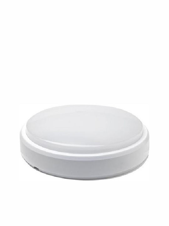 Geyer Wandmontierte Außen-Deckenleuchte LED IP40 18W mit Natürliches Weiß Licht 22x5.05εκ.