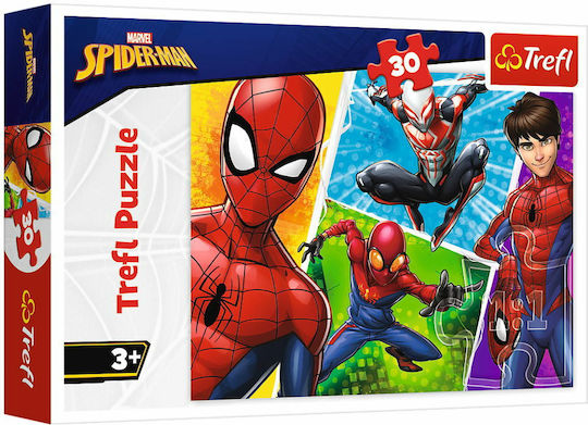 Детски Пъзел Spiderman за 3+ Години 30бр Trefl