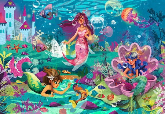 Παιδικό Puzzle Γοργόνες για 5+ Ετών 140pcs Ελληνοεκδοτική