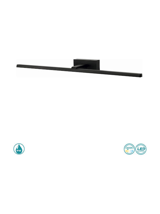 Nowodvorski Van Gogh Modern Lamp Wall with Integrated LED and Warm White Light Black 89.5x6cm