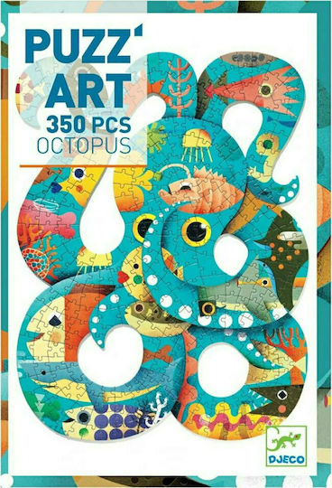 Kids Puzzle The Octopus for 7+ Years 350pcs Djeco