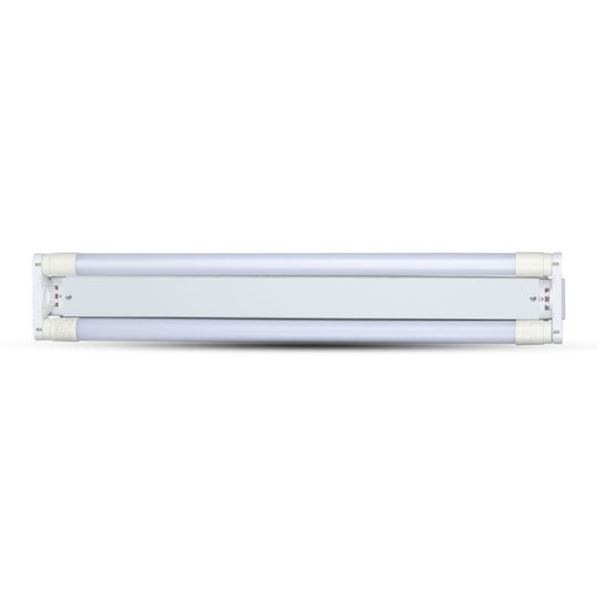 V-TAC Lighting Batten with 2 Slots for LED Lamps T8 60cm
