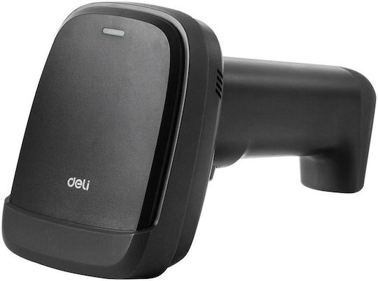 Deli Handheld-Scanner Verkabelt mit 1D-Barcode-Lesefunktion