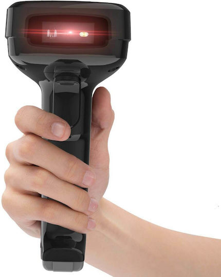 Deli Handheld-Scanner Verkabelt mit 1D-Barcode-Lesefunktion