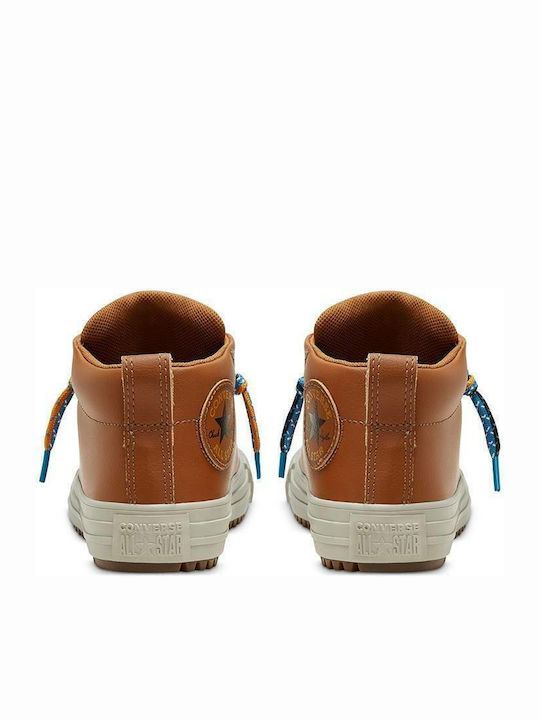 CHUCK TAYLOR ALL STAR STREET Παιδικά Sneakers High Ανατομικά Ταμπά