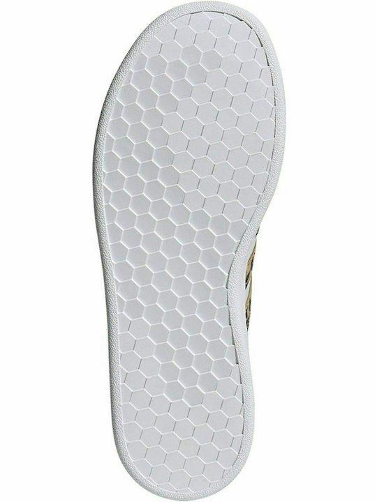 Grand Court Παιδικά Sneakers Cloud White / Champagne Met.